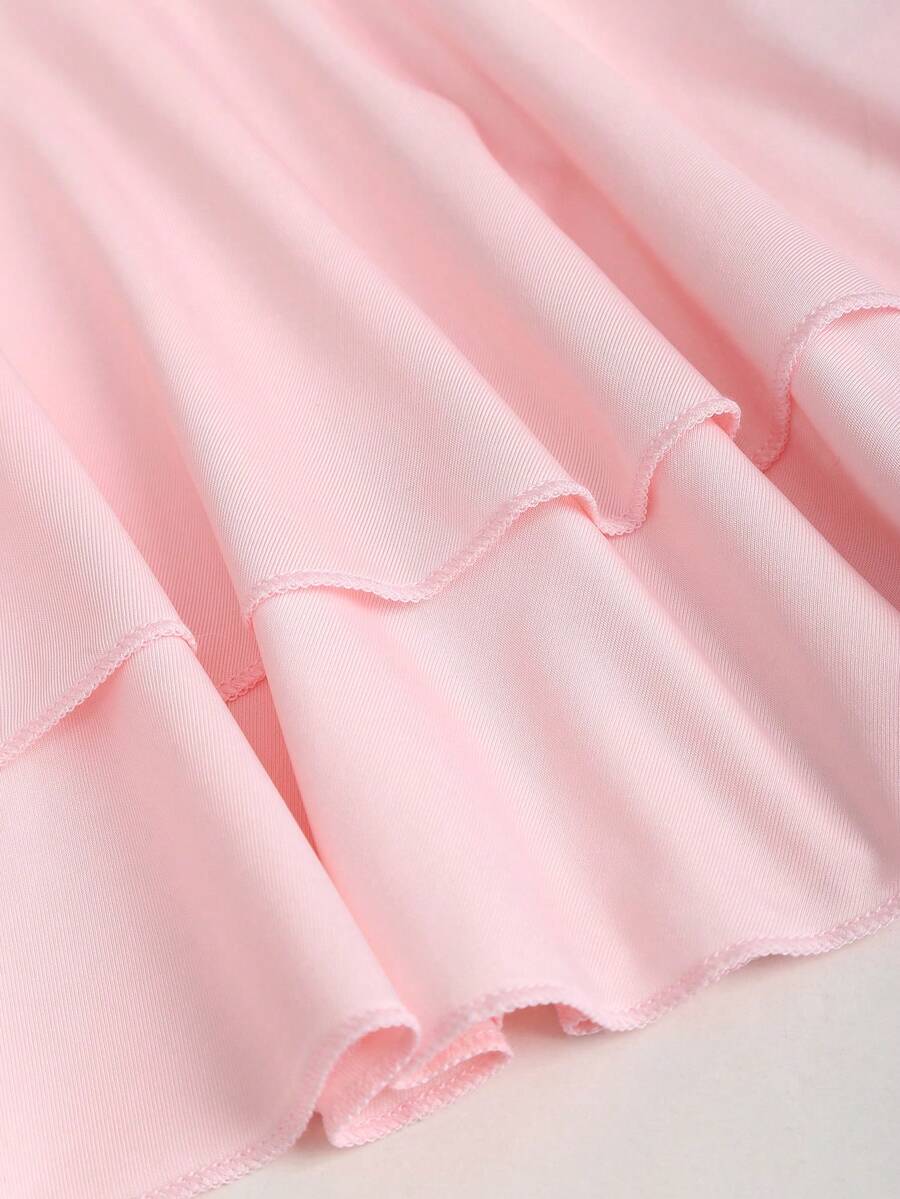 Women's Asymmetric Shoulder Wrap Dress With Floral Print Ruffle Hem Elegant Cake Mini Dress Sexy Casual Romantic Summer Fashion Wear